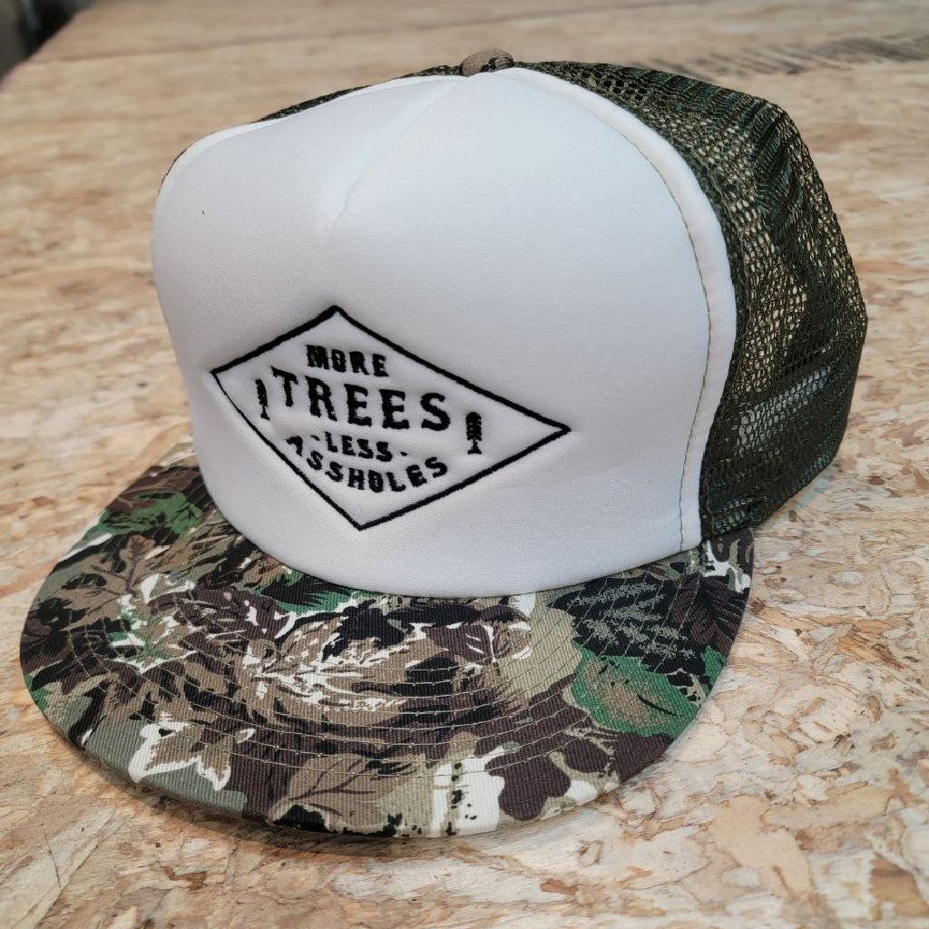 More Trees Embroidered Foam Trucker Hat