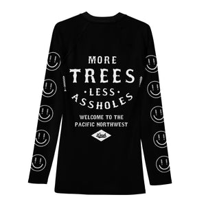 More Trees x Lords Wind Guard Jersey - Black/White