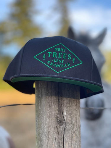 More Trees Embroidered Hat