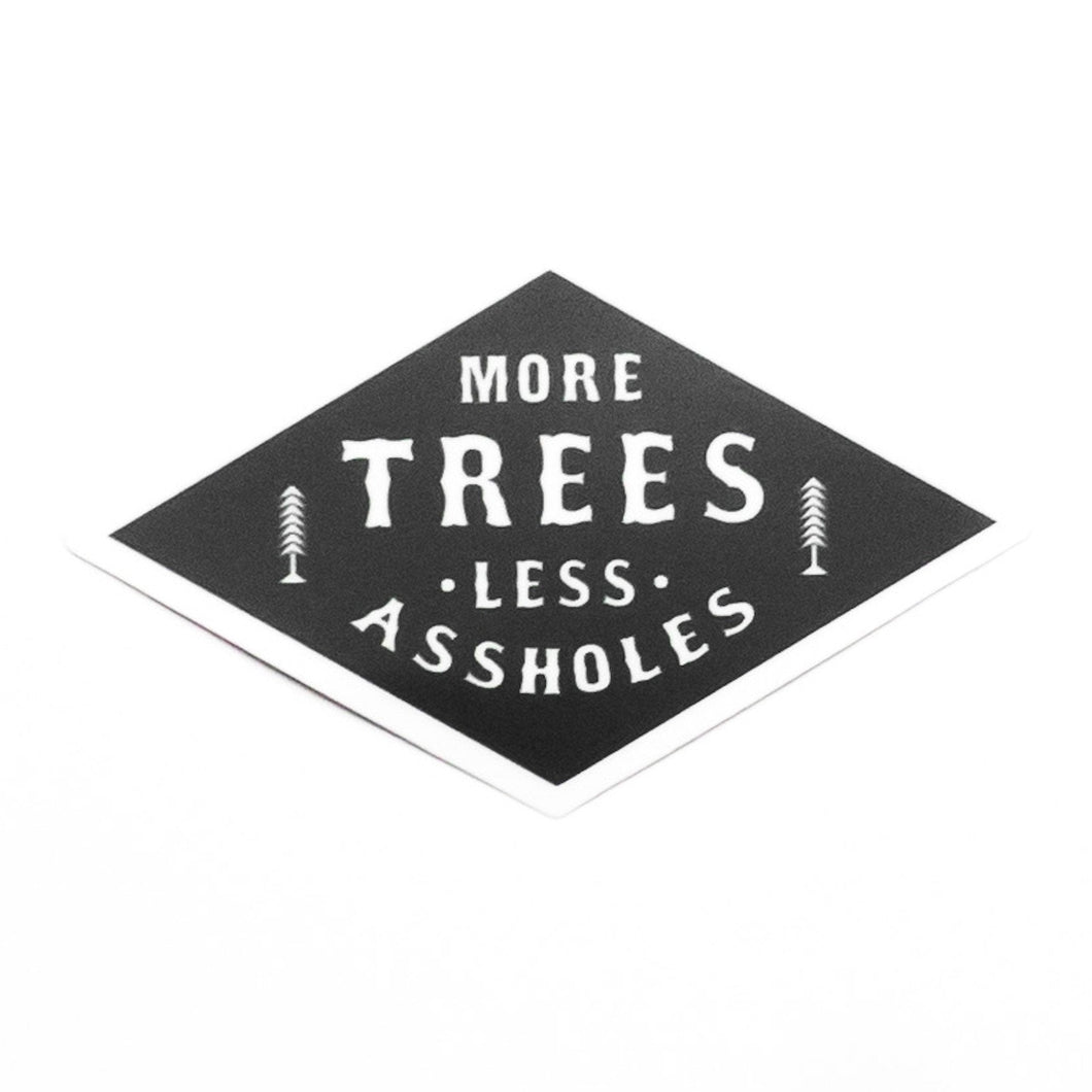 More Trees Crest Sticker