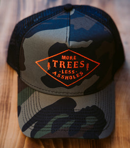 More Trees Embroidered Hat